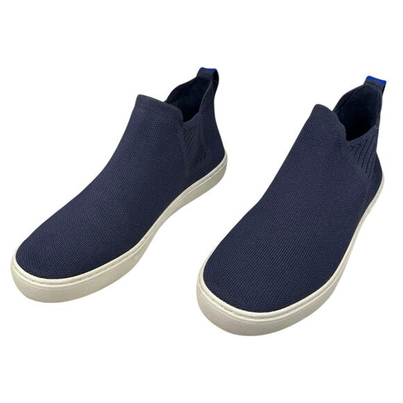 Rothy’s Women’s High Top Blue Knit Chelsea Boot Size US 9 - Picture 6 of 11